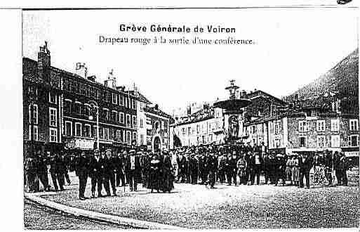 Ville de VOIRON Carte postale ancienne