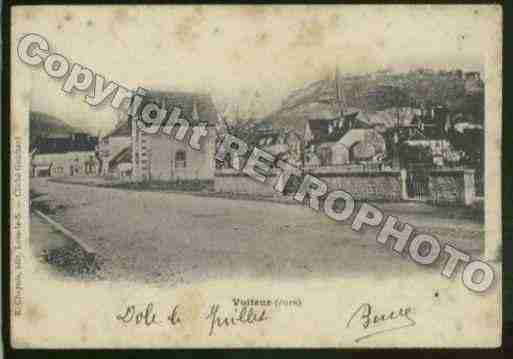 Ville de VOITEUR Carte postale ancienne