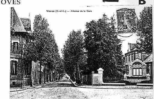 Ville de VOVES Carte postale ancienne