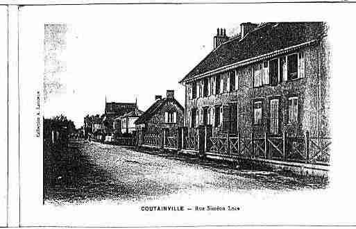 Ville de AGONCOUTAINVILLE Carte postale ancienne