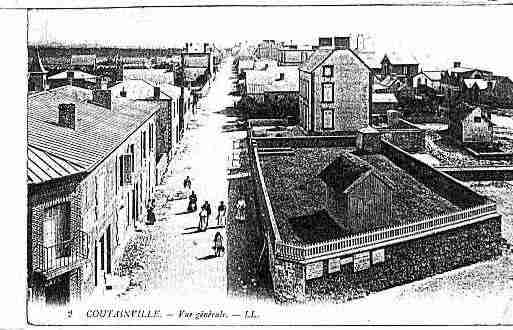 Ville de AGONCOUTAINVILLE Carte postale ancienne