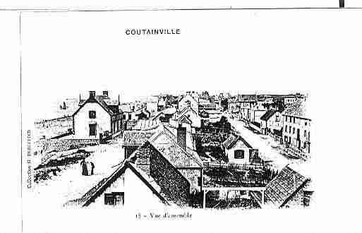 Ville de AGONCOUTAINVILLE Carte postale ancienne