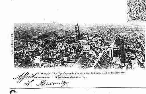 Ville de AIRESURLALYS Carte postale ancienne