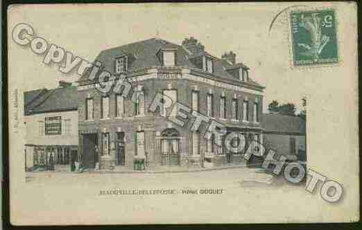 Ville de ALLOUVILLEBELLEFOSSE Carte postale ancienne