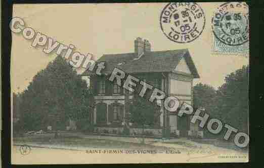 Ville de AMILLY Carte postale ancienne