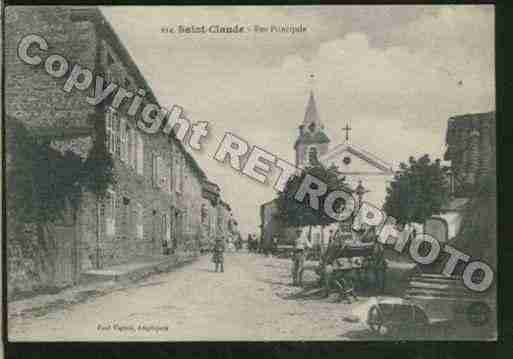 Ville de AMPLEPUIS Carte postale ancienne