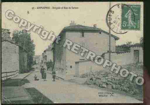 Ville de AMPLEPUIS Carte postale ancienne