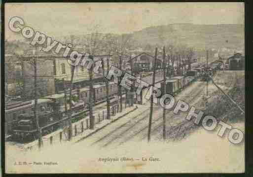 Ville de AMPLEPUIS Carte postale ancienne