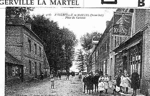 Ville de ANGERVILLELAMARTEL Carte postale ancienne