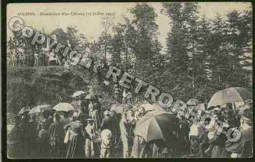 Ville de ANGIENS Carte postale ancienne