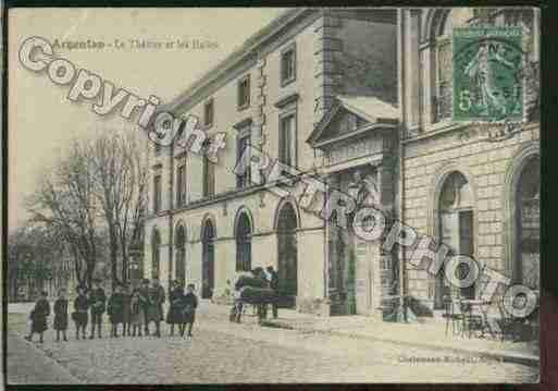 Ville de ARGENTAN Carte postale ancienne