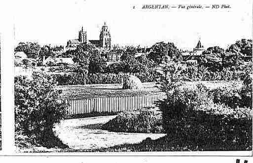 Ville de ARGENTAN Carte postale ancienne