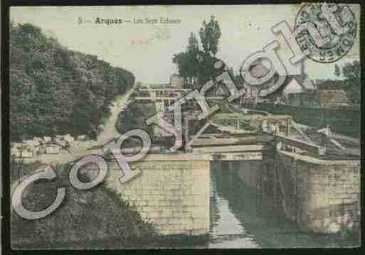 Ville de ARQUES Carte postale ancienne