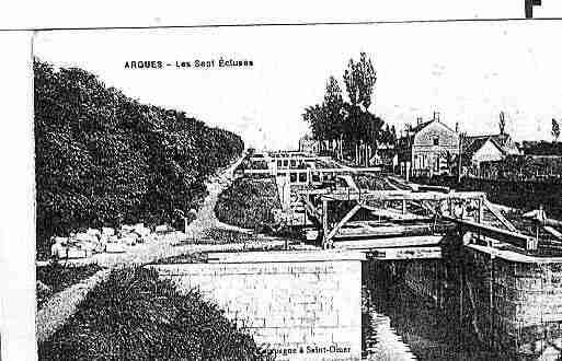 Ville de ARQUESLABATAILLE Carte postale ancienne