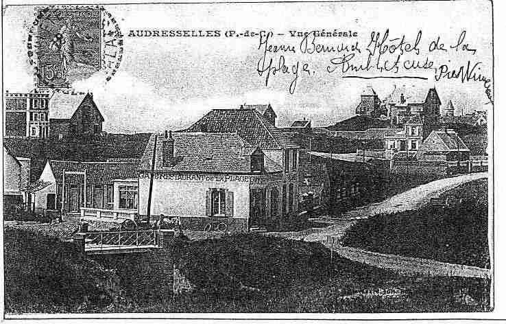 Ville de AUDRESSELLES Carte postale ancienne