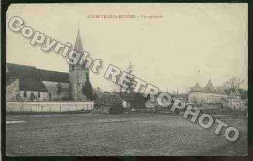 Ville de AUGERVILLELARIVIERE Carte postale ancienne