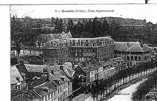 Ville de AUMALE Carte postale ancienne