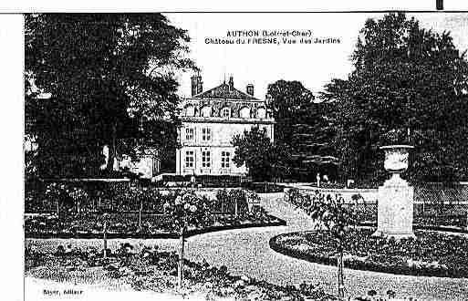 Ville de AUTHON Carte postale ancienne