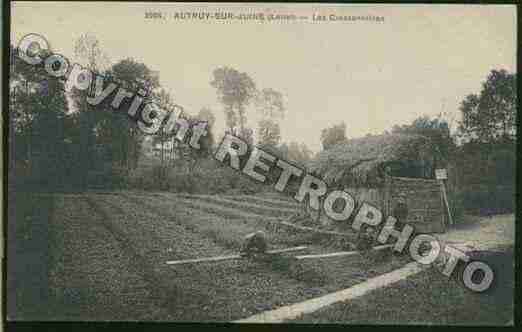 Ville de AUTRUYSURJUINE Carte postale ancienne