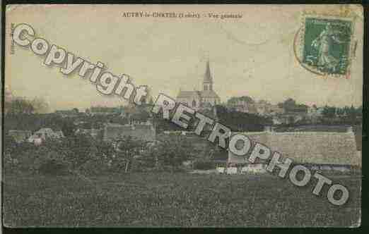 Ville de AUTRYLECHATEL Carte postale ancienne