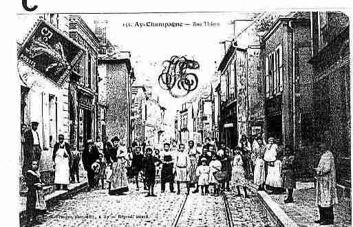 Ville de AY Carte postale ancienne