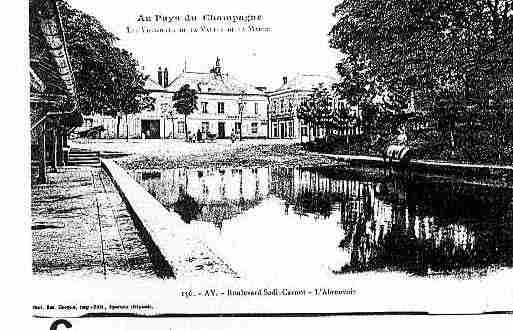 Ville de AY Carte postale ancienne