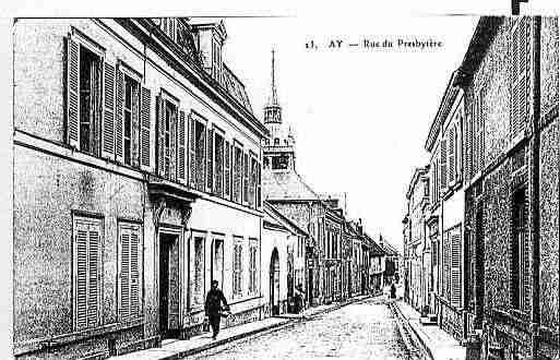 Ville de AY Carte postale ancienne