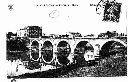 Ville de AY Carte postale ancienne