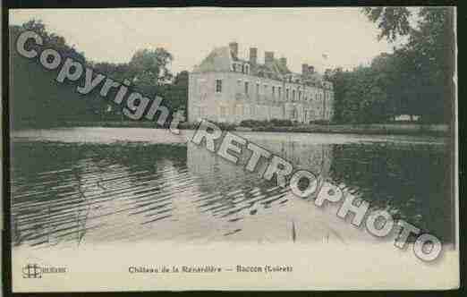 Ville de BACCON Carte postale ancienne