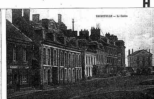 Ville de BACQUEVILLEENCAUX Carte postale ancienne