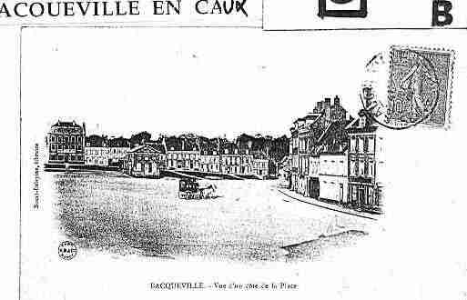 Ville de BACQUEVILLEENCAUX Carte postale ancienne