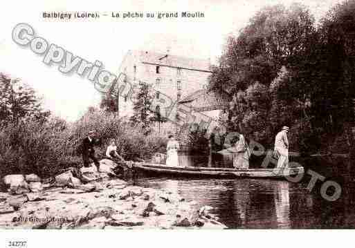 Ville de BALBIGNY Carte postale ancienne