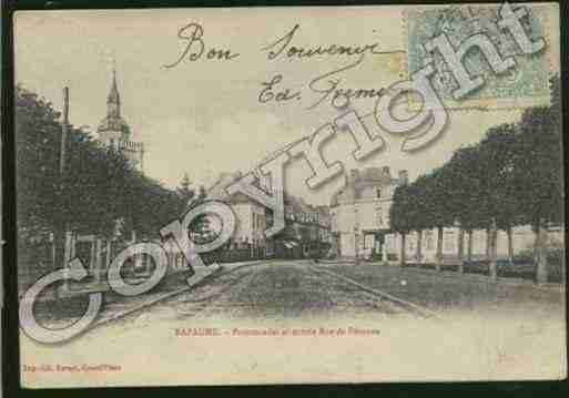 Ville de BAPAUME Carte postale ancienne