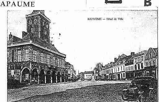 Ville de BAPAUME Carte postale ancienne