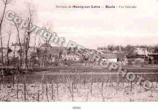 Ville de BAULE Carte postale ancienne