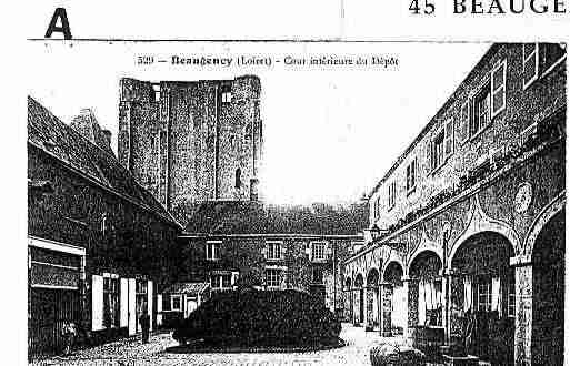 Ville de BEAUGENCY Carte postale ancienne