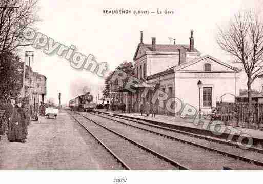 Ville de BEAUGENCY Carte postale ancienne