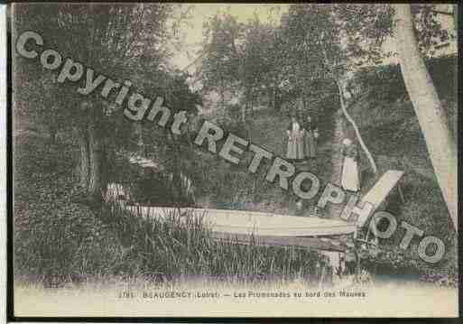 Ville de BEAUGENCY Carte postale ancienne