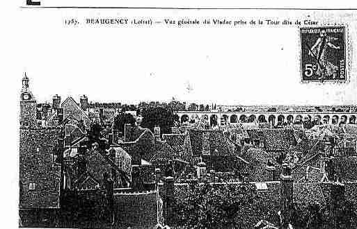 Ville de BEAUGENCY Carte postale ancienne