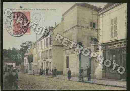 Ville de BEAUMONTSUROISE Carte postale ancienne