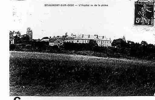 Ville de BEAUMONTSUROISE Carte postale ancienne