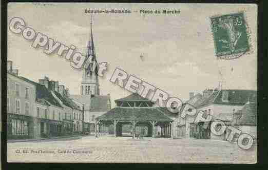 Ville de BEAUNELAROLANDE Carte postale ancienne