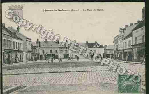 Ville de BEAUNELAROLANDE Carte postale ancienne