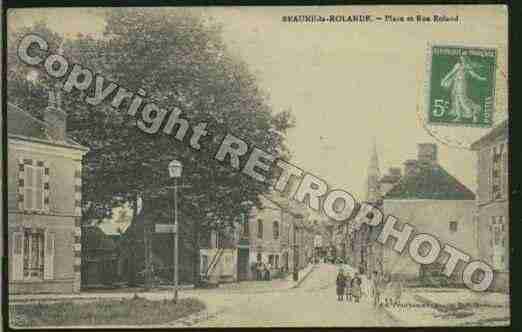 Ville de BEAUNELAROLANDE Carte postale ancienne