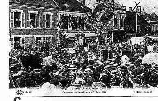 Ville de BEAUNELAROLANDE Carte postale ancienne