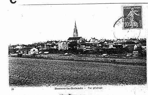 Ville de BEAUNELAROLANDE Carte postale ancienne