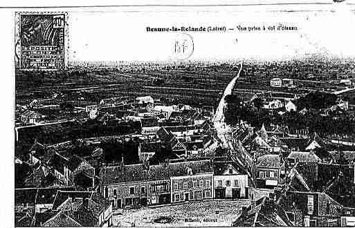 Ville de BEAUNELAROLANDE Carte postale ancienne