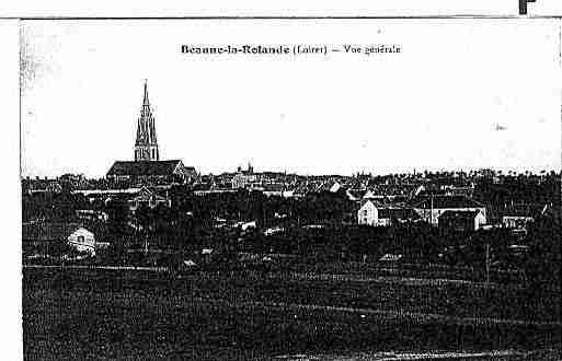 Ville de BEAUNELAROLANDE Carte postale ancienne