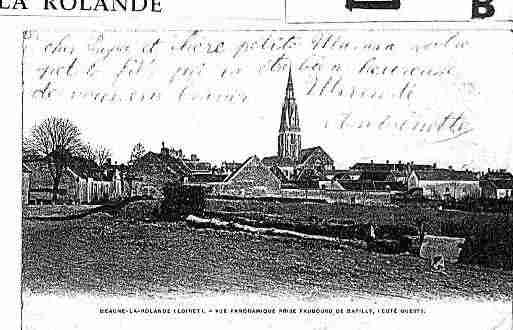 Ville de BEAUNELAROLANDE Carte postale ancienne