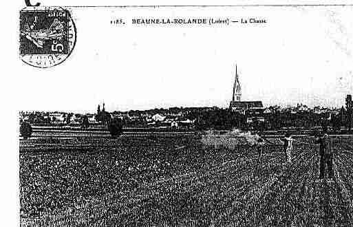 Ville de BEAUNELAROLANDE Carte postale ancienne